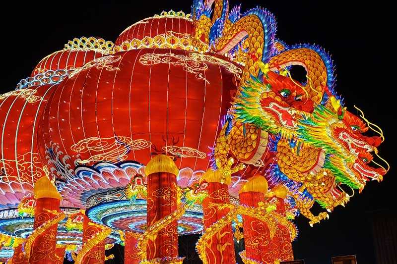 武汉三镇自贡灯会