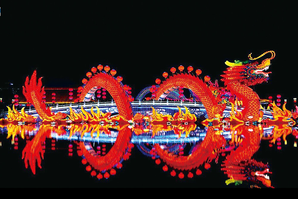 班禅副委员长赏灯会