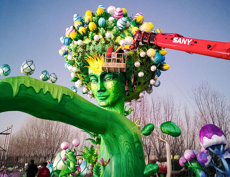 任丘田园小镇新春灯会