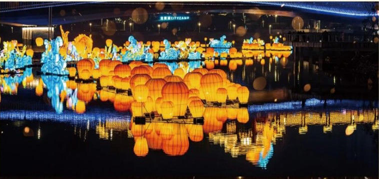 重庆新年礼嘉灯会